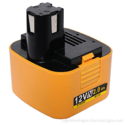 12V Replacement Power Tool Battery For Panasonic EY9200/EY9200B/EY9106B/EY9200B/PA1204NNew